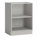 ArtExt Kuchyňská skříňka vysoká rohová BONN | D24N 207 Barva korpusu: Grey