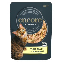 Encore Cat Pouch 16 × 70 g - tuňák a mladé ryby