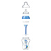 Tommee Tippee Kojenecká lahev ADVANCED ANTI-COLIC Pomalý průtok 0m+ 260 ml 1 ks modrá