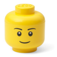 LEGO úložná hlava (mini) - chlapec