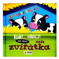 Okénková knížka - Naše zvířátka NAKLADATELSTVÍ SUN s.r.o.