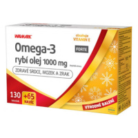 Walmark Omega 3 Forte 1000mg tob.130+65 Promo 2024