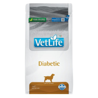 VET LIFE Natural Diabetic granule pro psy, Hmotnost balení: 12 kg