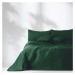 Lahvově zelený přehoz na postel AmeliaHome Meadore, 220 x 240 cm