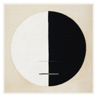 Obrazová reprodukce Buddha’s Standpoint in Earthly Life, Hilma af Klint, 40 × 40 cm