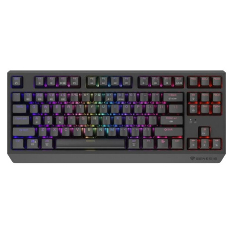 Genesis THOR 230 TKL RGB bezdrátová mechanická klávesnice černá Outemu Red NKG-2106