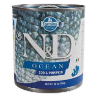 KONZERVA N&D DOG OCEAN COD & PUMPKIN 285g