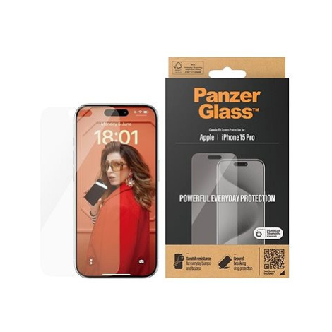 PanzerGlass Apple iPhone 15 Pro