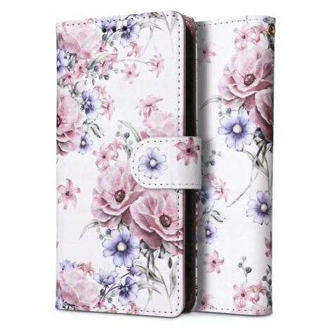 Pouzdro TECH-PROTECT WALLET GALAXY A15 4G / 5  BLOSSOM FLOWER (5906203690145)