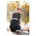 Vsepropejska Arif zimní bunda pro psa Barva: Černá, Délka zad (cm): 26, Obvod hrudníku: 36 - 40 
