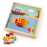 Bigjigs Toys Dřevěná mozaika  - Pláž