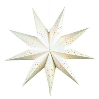 Bílá světelná dekorace s vánočním motivem ø 75 cm Solvalla – Markslöjd