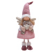 Stojící růžová vánoční panenka 50 cm Vánoční motiv: Chlapec