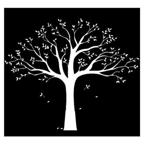 Samolepicí dekorace XXL bílý rodinný strom