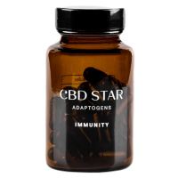 CBD Star Adaptogens Immunity - Medicinální houby Reishi a Chaga + CBD 30 kapslí