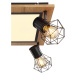Globo Stropní svítidlo Priska s LED diodami, 4 světla, 45x45cm