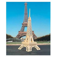 Woodcraft Dřevěné 3D puzzle eiffelova věž menší