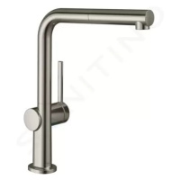 HANSGROHE M54 Dřezová baterie Talis s výsuvnou koncovkou, sBox, vzhled nerezu 72809800