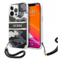 Guess Pouzdro Case Kryt Obal Pouzdro S Logem Pro Iphone 13 PRO/13 Černé