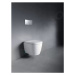 DURAVIT ME by Starck Závěsné WC Compact, Rimless, bílá/matná bílá 2530092600