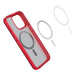 Spigen Ultra Hybrid MagFit kryt iPhone 15 Pro červený