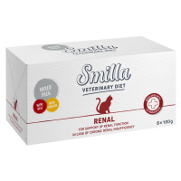 Smilla Veterinary Diet míchané balení 24 x 100 g - výhodné balení - Renal: kuřecí + hovězí