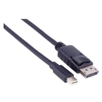 PremiumCord mini DisplayPort - DisplayPort propojovací, stíněný, 3m