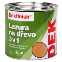 Lazura na dřevo DEKFINISH 3v1 mahagon, 5 l