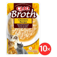 Ciao Churu Cat Broth Vývar kuřecí receptura 10 × 40 g