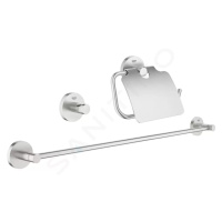 Grohe 40775DC1 - Sada doplňků do koupelny 3 v 1, supersteel