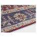 Nouristan - Hanse Home koberce Kusový koberec Asmar 104004 Bordeaux/Red - 200x290 cm