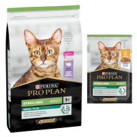 PURINA PRO PLAN, 10 kg + kapsičky zdarma - Sterilised Adult Renal Plus Turkey 10 kg + Sterilised