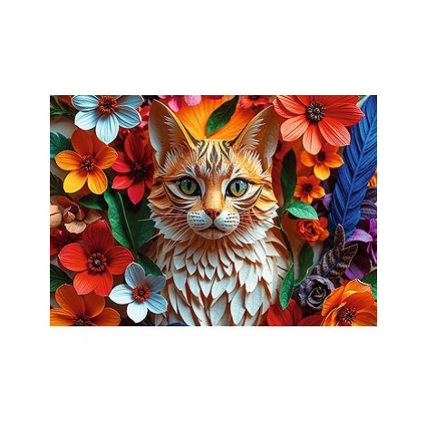 TREFL Puzzle Paper Art: Kočka 1000 dílků