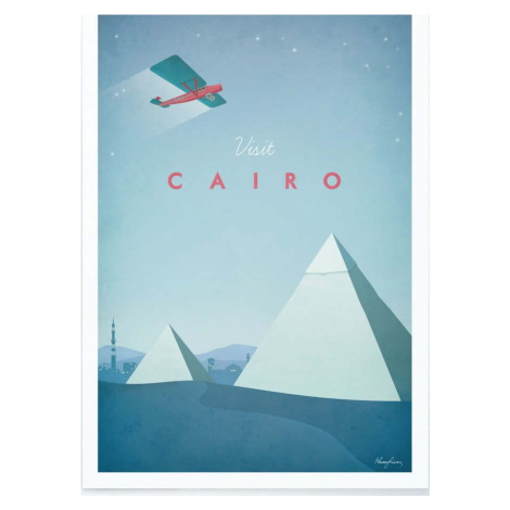 Plakát Travelposter Cairo, A2