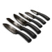 BERLINGERHAUS Sada nožů s nepřilnavým povrchem 6 ks Black Collection BH-2607