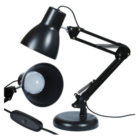 MT-830B | Stolní lampa, školní LED | Nastavitelná stolní lampa černá Interlook