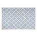 Ručně vyrobený světle modrý vlněný koberec 160x230 cm DALI, 57387