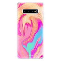 iSaprio Orange Liquid pro Samsung Galaxy S10+