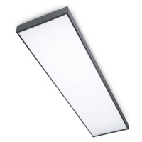 LED stropní panel 50W 120x30 cm | Neblikající přisazený CCD panel Bílý neutralny