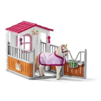 Schleich 42368 Stáj s klisnou Lusitano