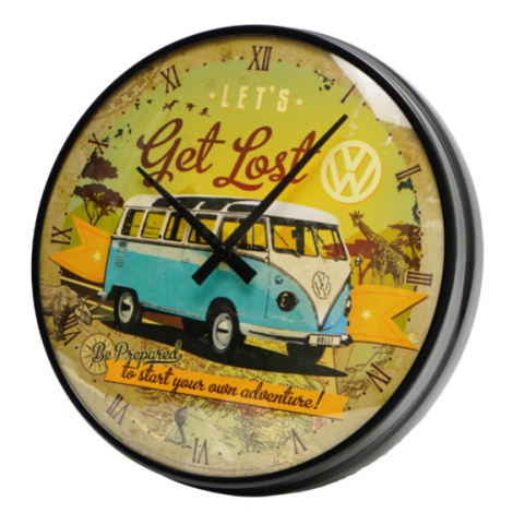 Hodiny  Hodiny  Volkswagen VW - T1 - Let's Get Lost POSTERSHOP