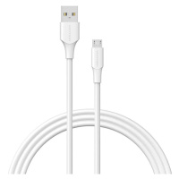 Kabel Vention Cable USB 2.0 Male to Micro-B Male 2A 3m CTIWI (white)