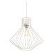 Závěsné svítidlo Ideal Lux Ampolla-4 SP1 bianco 200903 E27 1x60W 39,5cm bílé