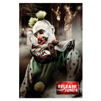 Plakát, Obraz - Release the Hounds - Clown, (61 x 91.5 cm)