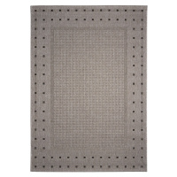 Devos koberce Kusový koberec Floorlux 20329 Silver/Black – na ven i na doma - 200x290 cm