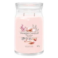 YANKEE CANDLE Signature sklo 2 knoty Pink Sands 567 g