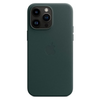 Apple kožený kryt Leather Case MagSafe pro Apple iPhone 14, forest green