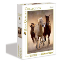 Puzzle 1000 dílků Běžící koně