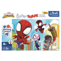 Trefl Puzzle Super Shape XXL Spidey a jeho úžasní přátelé 60 dílků