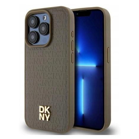 Dkny DKHMP14XPSHRPSW iPhone 14 Pro Max 6.7 hnědá/brown hardcase Leather